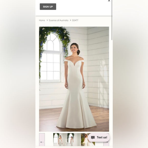 Essence of Australia Wedding Dress - Picture 4 of 5
